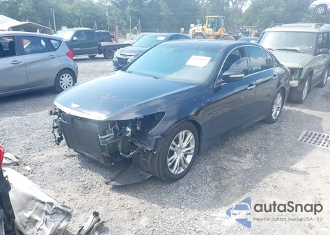 2014 Hyundai Genesis 3.8 from USA, damaged, VIN KMHGC4DD8EU263049